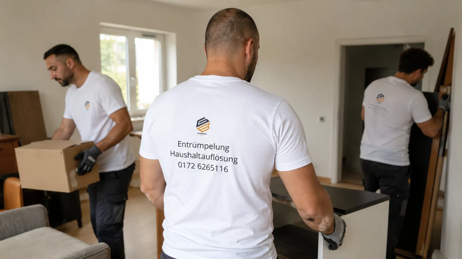 Gabriel Brav Entrümpelungen – professionelles Team bei der Räumung in Nußloch